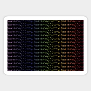 Pride Mask - Eff Donald Trump Sticker